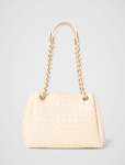 Elina Woven Chain Bag - 0 Ivory