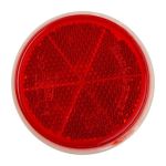 Reflector Round Centre Bolt Red 60MM Livestainable