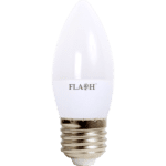 Flash Components Flash LED CANDLE Opal E27 3W Globe – Cool White