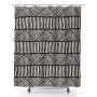 Bath Curtains 180X180CM Water-resistant Geometric Print Shower Curtain
