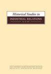 Historical Studies In Industrial Relations 2015 Volume 36 Paperback