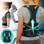 1PC Back Support Posture Correction Belt For Men And Women - Improve Back Spine Alignment And Prevent Hunchback