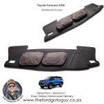 Toyota Fortuner GD6 Heavy Duty Moulded Rubber Dash Covers For