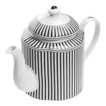 Jenna Clifford Ivory Noir Teapot 1200ML JC-7384