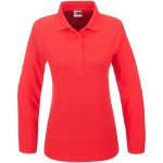 BOSTON Ladies Long Sleeve Golf Shirt Red