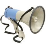 Megaphone 25W Ext Microphone