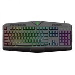 T-dagger Submarine Rgb Colour LIGHTING|104-107 KEY|150CM CABLE|19 Non-conflict Keys Gaming Keyboard – Black
