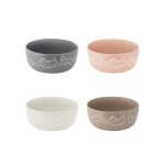 Carrol Boyes Cereal soup Bowl Set Of 4 Luxury Loungers Assorted - Assorted One Size
