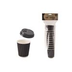 - Picnic Cups Paper - 250ML - Pack - 10 W/lids