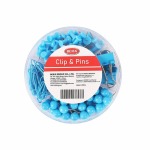 Round Head Steel Pins 19MM Craft & Office Pack