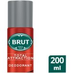 Brut Aerosol Deodorant Body Spray Total Attraction 200ML