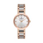 2-TONE Premium Silver Dial 3 Hands Watch
