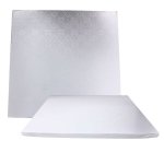 20 Inch Thick White Square Cake Board