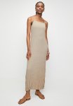 Superbalist Crinkle A-line Midi Dress - Beige