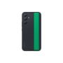 Silicone Cover With Strap For Samsung Galaxy A54 5G - Black