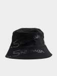 Plastisol Bucket Hat - Black - L Black