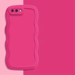 Soft Tpu Wave Edge Phone Case For Iphone 7 PLUS 8 Plus Cover
