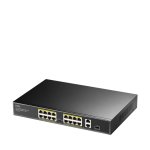 Cudy 16 Port Fast Ethernet Poe 190W 2 Gigabit 1SFP Switch FS1018PS1
