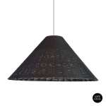Tripoli Rope Pendant Light Black