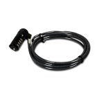 Port Connect 1.8M T-bar Combination Cable Lock - AC1TECH