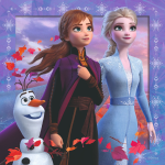 Frozen 2 3X49 Piece Puzzle