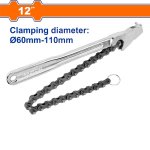 12" Chain Wrench 60-110MM WAW1312
