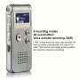 Multifunctional Rechargeable 8GB 650HR Digital Audio Voice Recorder MP3 Player