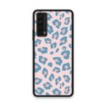 Custom Printed Tpu Cases - Huawei P Smart 2021 & 39 Baby Blue Leopard Print& 39 By