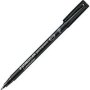 Staedtler Lumocolor Permanent Universal Fineliner - F Black 10 Pack