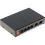 Dahua 6-PORT Unmanaged Desktop Switch With 4-PORT Poe Total Budget 60W Black