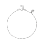 Sterling Silver Women&apos S Heart Anklet