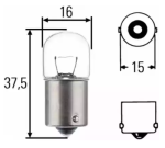 Valeo Bulb Direction Indicator Essential R5W 12V SF-SC-5W