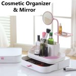 Cosmetic Organizer And Mirror