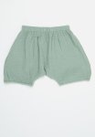 PoP Candy Textured Shorts-olive Green