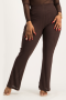 Toni Mesh Wide Leg Pant - Pinecone - L