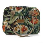 Shoe Bag Black Floral - Black Floral - Fabric