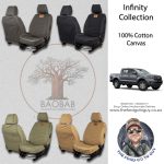 Baobab Ford Ranger Infinity Collection Seat Covers For
