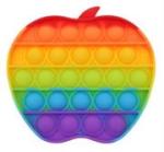Pop It Bubble Apple Fidget Rainbow No Packaging No Warranty