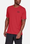 Under Armour Ua Sportstyle Lc Short Sleeve Tee - Red