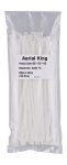 King Cable Tie 205MM White 100 PACK