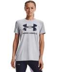 Women's Ua Sportstyle Graphic Short Sleeve - Mod Gray Light Heather Md