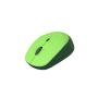 Wireless Optical Mouse -2.4GHZ 1600DPI 4 Buttons Silent Click – MW210 – Green