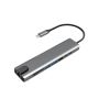 8 IN1 USB C Hub To Adapter RJ45 100MBPS Laptop Docking Station Splitter