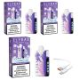 Ice King 25K Sour Lush Gummy + Discovape Charging Cable Pack Of 3