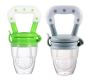 Baby Fruit And Vegetables Pacifier Feeders - Green & Light Grey