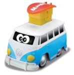 Press & Go Vw Samba Bus - Blue