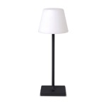 Lolly LED Rechargeable Table Lamp Black White - Gold