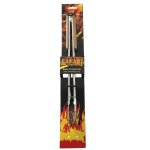 Tongs - Stainless Steel Wooden Handle |BA19