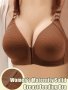 Women's Maternity Nursing Bra Front Closure Breathable Gather Bralette