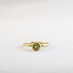 Round Small - Peridot - Medium